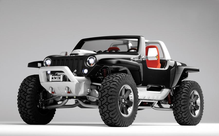  Jeep Hurricane concept 2005 года  (фото 13 из 58)